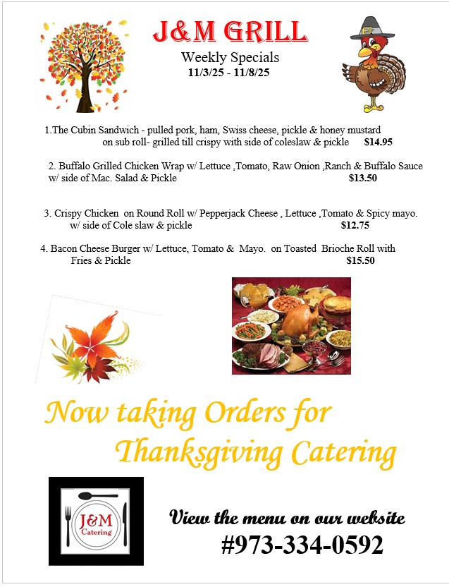 jm grill 11.3 specials