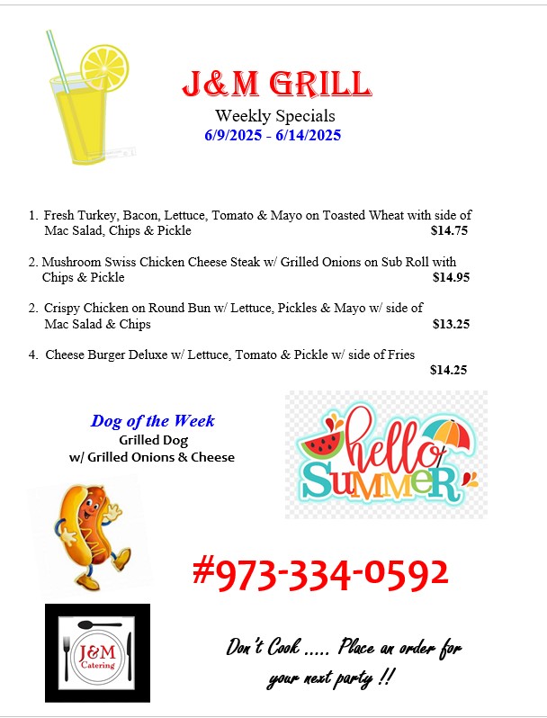 jm grill specials 6.11